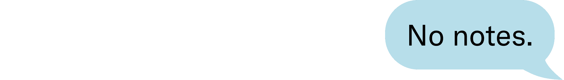 No notes.