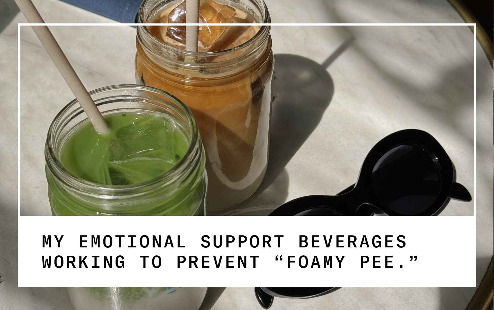 emotional support foamy pee