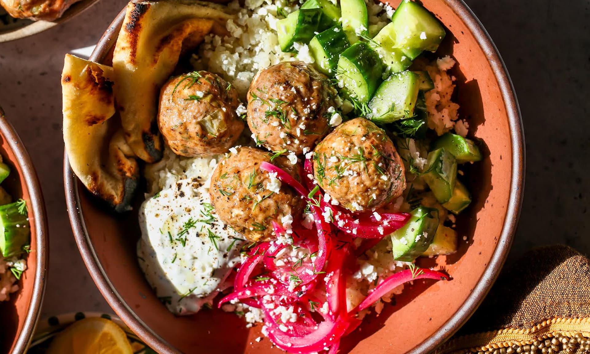 Dishing Out Health’s Peperoncino-Feta Turkey Meatballs