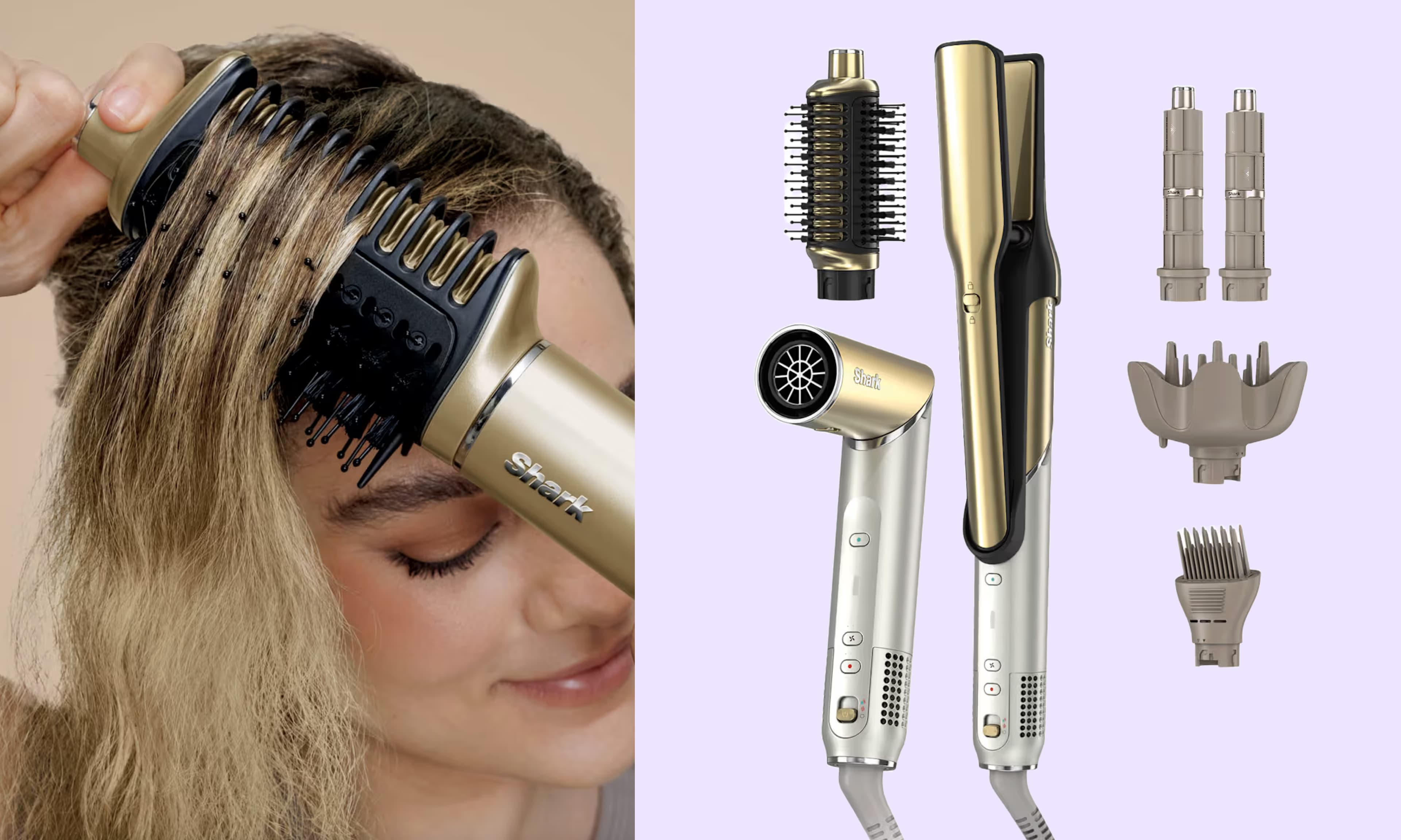 Shark Glam™ Ceramic & Powerful Air Styling & Drying System with Diffuser