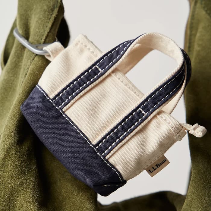 L.L.Bean Micro Boat and Tote Key Chain