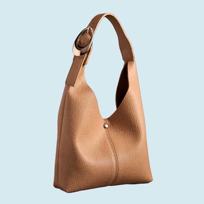 Anthropologie The Love Knot Slouchy Bag: Mini Buckle Edition