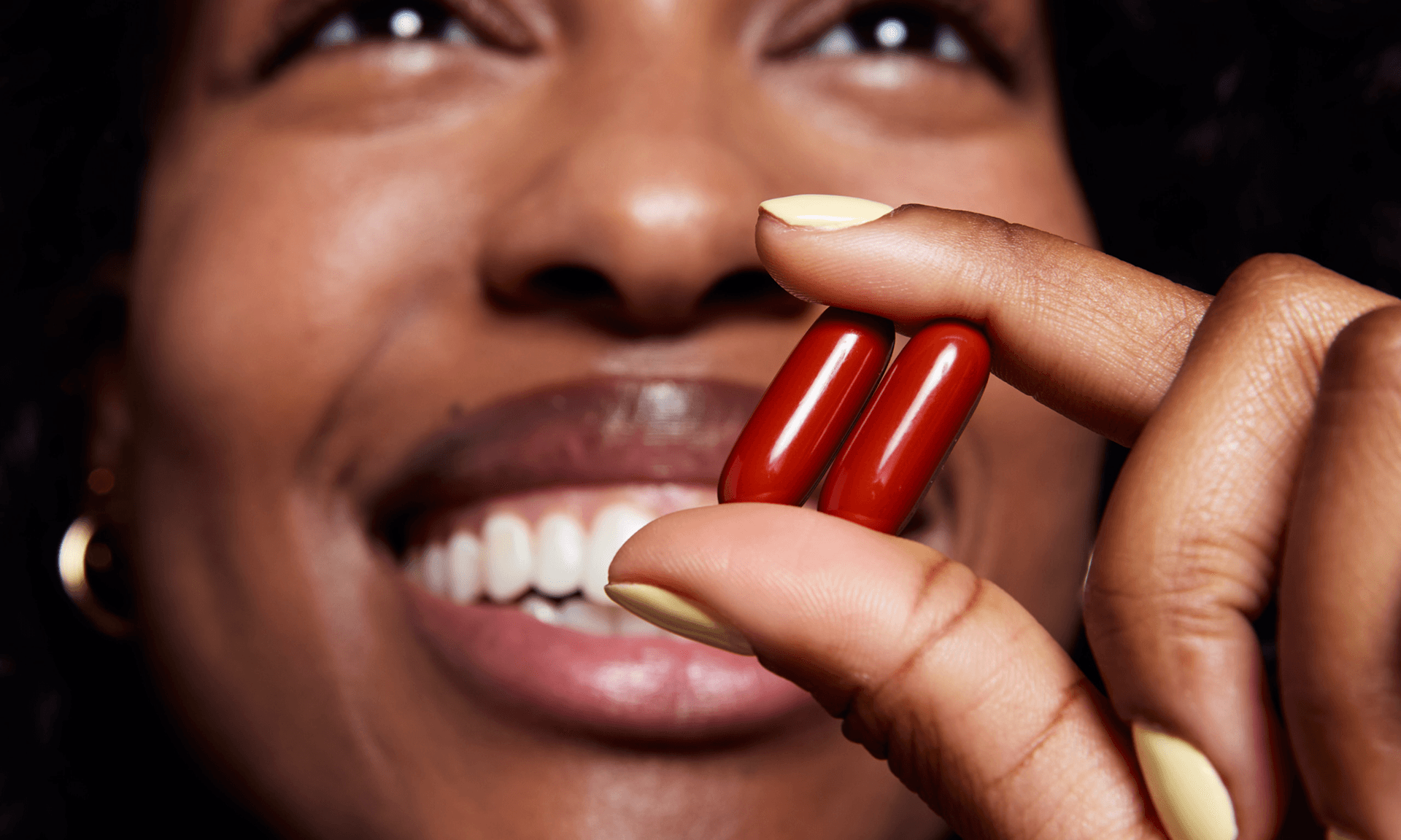 woman with timeline pills