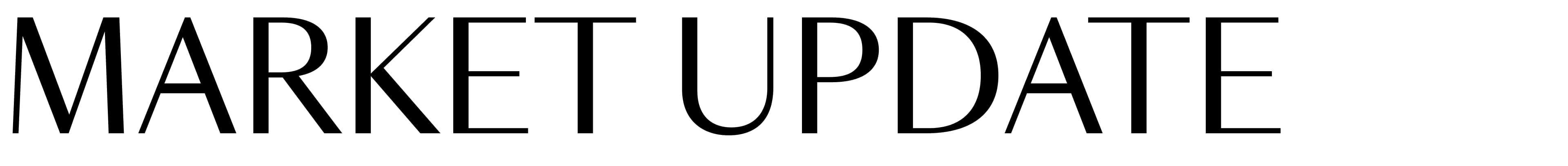 market update plain text