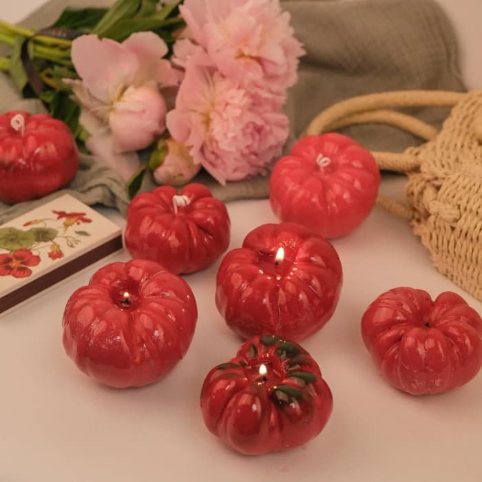 tomato candles