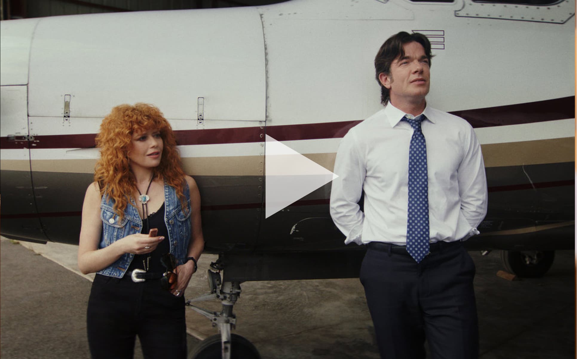 Natasha Lyonne and John Mulaney.